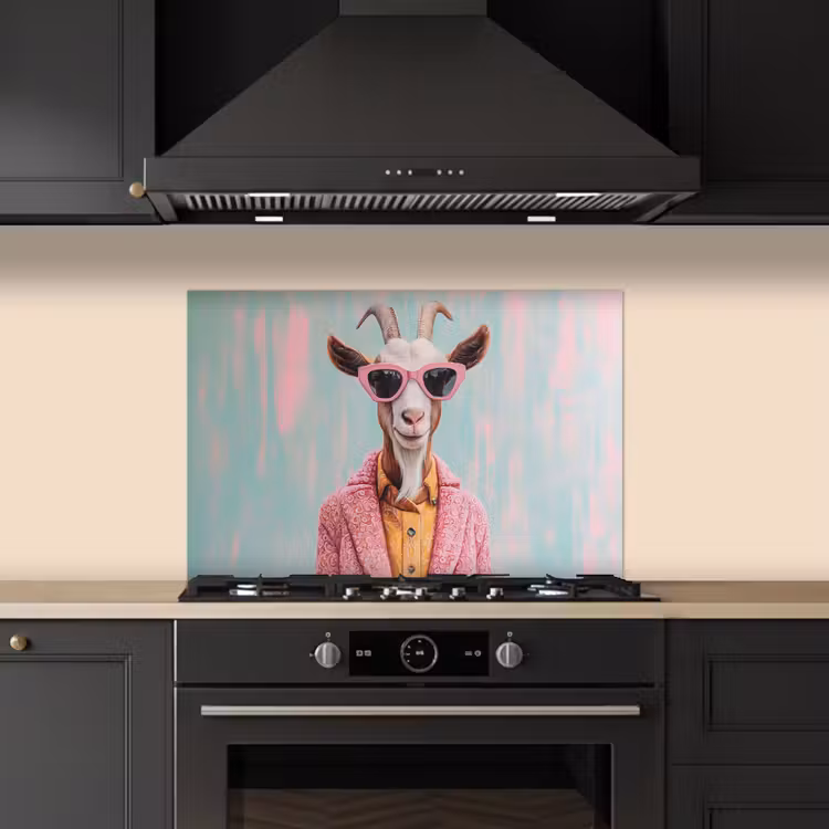 Fond de hotte - Lunettes de soleil - Pink - Goat - Hearing — 5