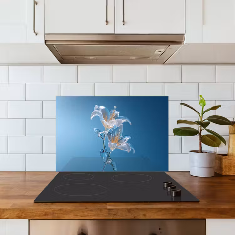 Fond de hotte - Lys - Bleu - Verres — 3