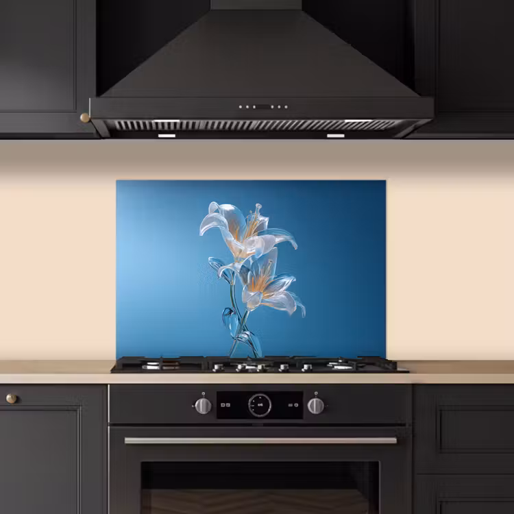 Fond de hotte - Lys - Bleu - Verres — 5