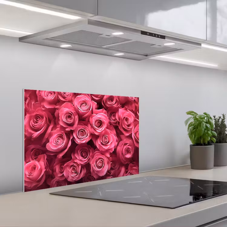 Fond de hotte - Roses - Rose - Fleur — 1