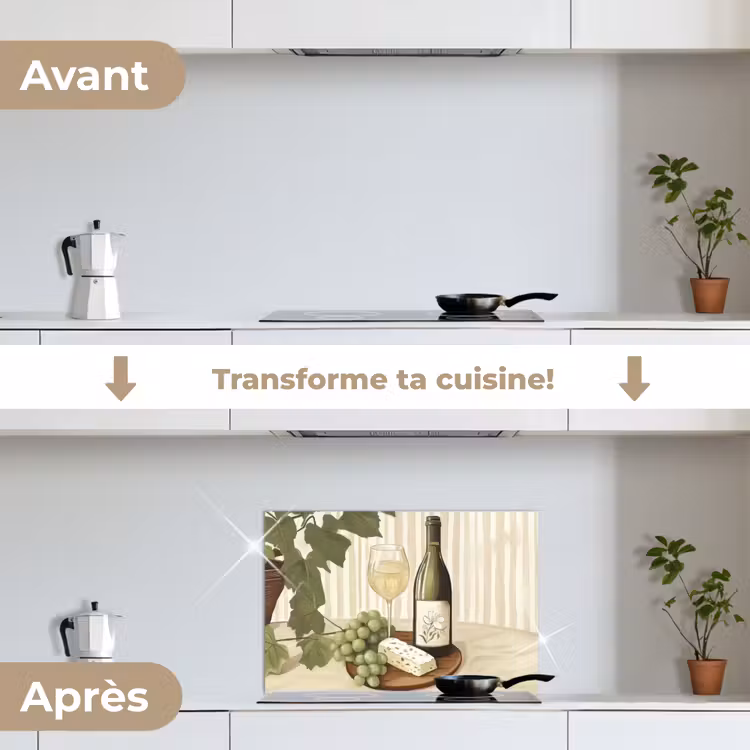 Fond de hotte - Vin - Raisins - Fromage - Feuilles — 7