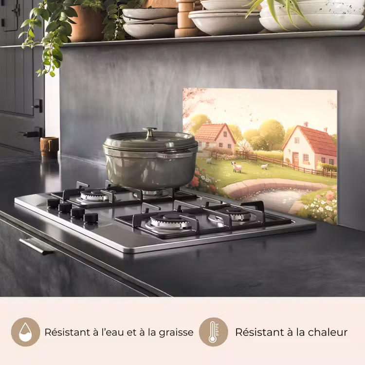 Fond de hotte - Mouton - gîte - campagne — 2