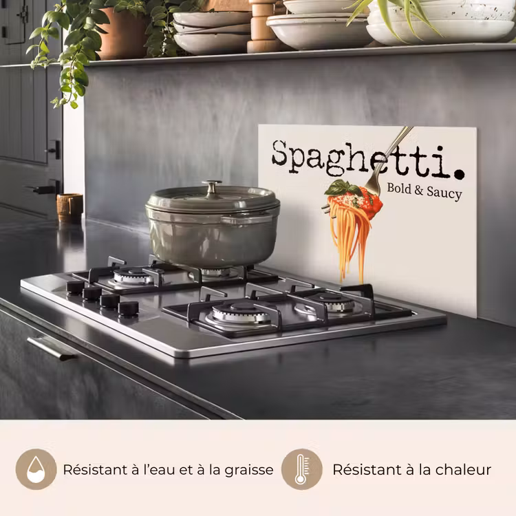 Fond de hotte - Spaghetti - sauce tomate - parmesan — 2