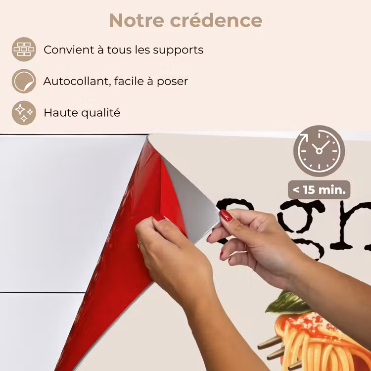 Fond de hotte - Spaghetti - sauce tomate - parmesan — 4