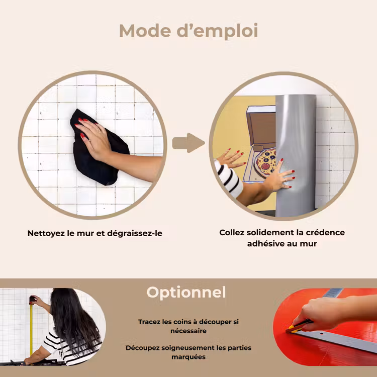 Fond de hotte - Pizza - Boîte - Salami - Illustration — 6