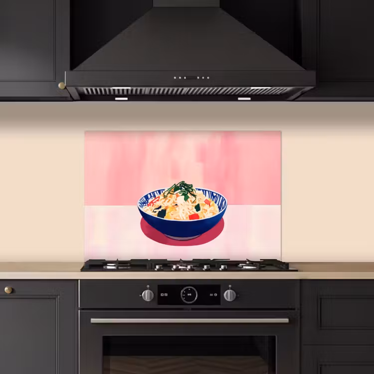 Fond de hotte - Riz - Illustration - Bol - Légumes — 5