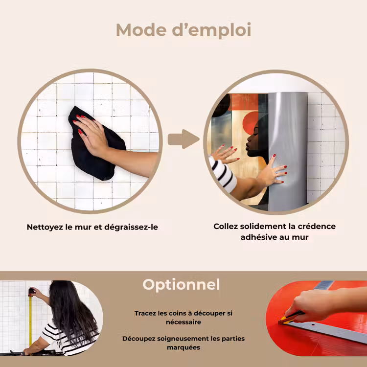 Fond de hotte - Vue de côté - Femme - Formes — 6