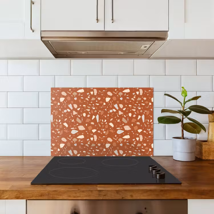 Fond de hotte - Terrazzo - Motif - Argile — 3