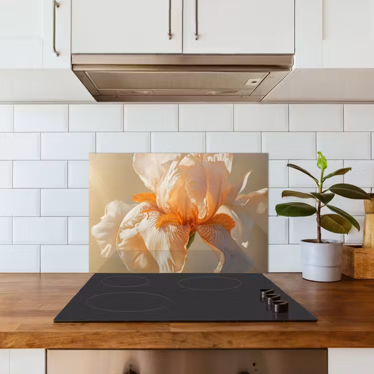 Fond de hotte - Gros plan - Orange - Iris — 3