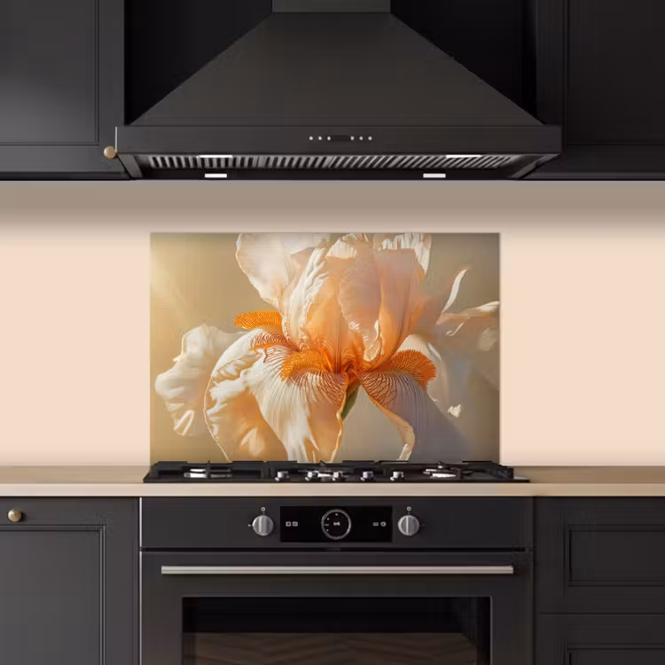 Fond de hotte - Gros plan - Orange - Iris — 5