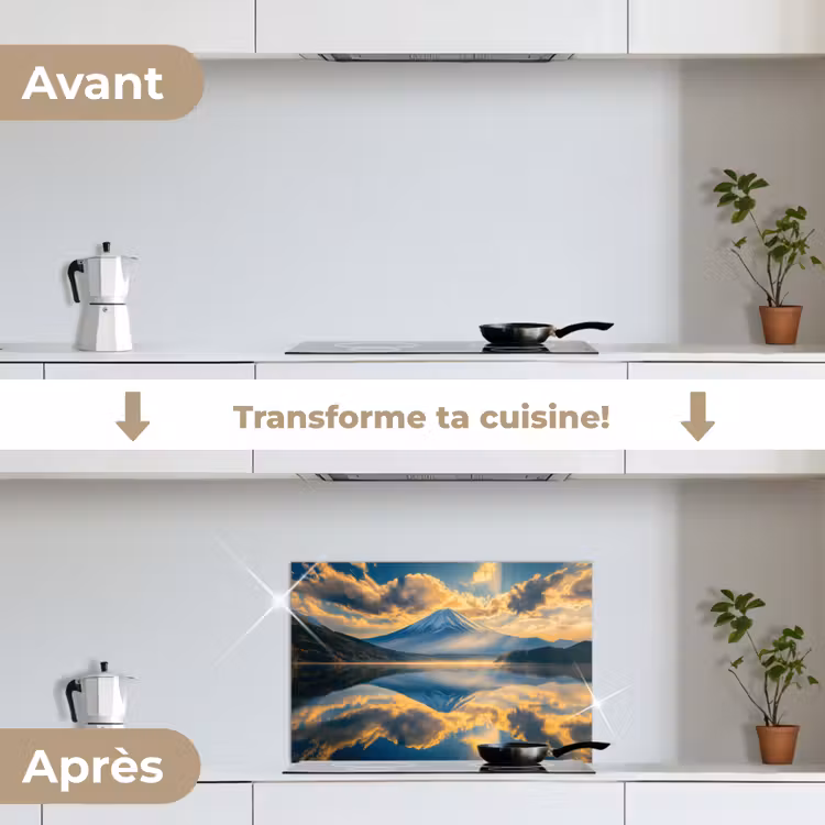 Fond de hotte - Montagne - Rivière - Coucher de soleil — 7