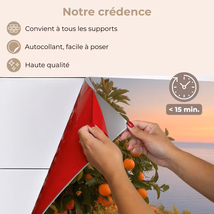 Fond de hotte - Mer Méditerranée - Orange - Collines - Mer — 4