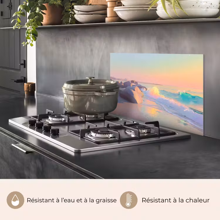 Fond de hotte - Lumière d'été - Plage - Accents pétillants — 2