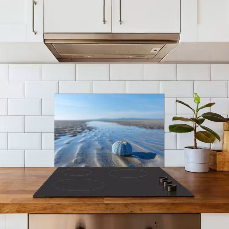 Fond de hotte - Plage - Bouclier - Eau - Bleu — 3