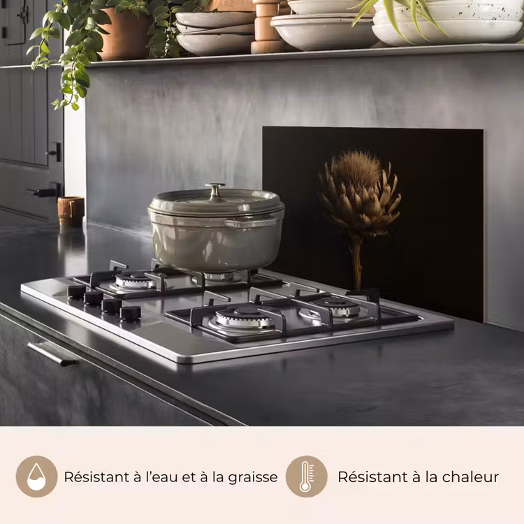 Fond de hotte - Marron foncé - Fleur - Texture - Artichaut — 2