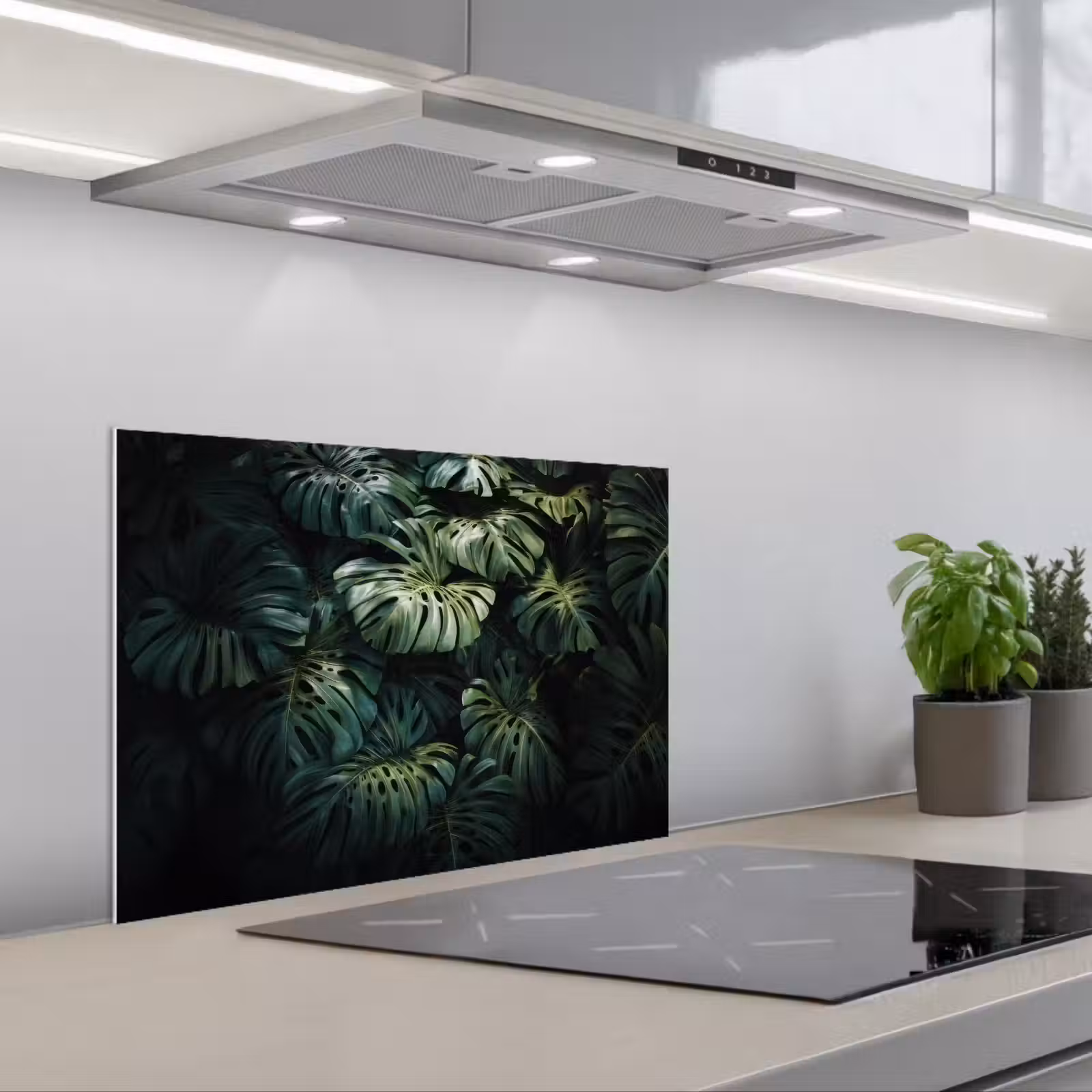 Fond de hotte - Plante - Monstera - Légère — 1
