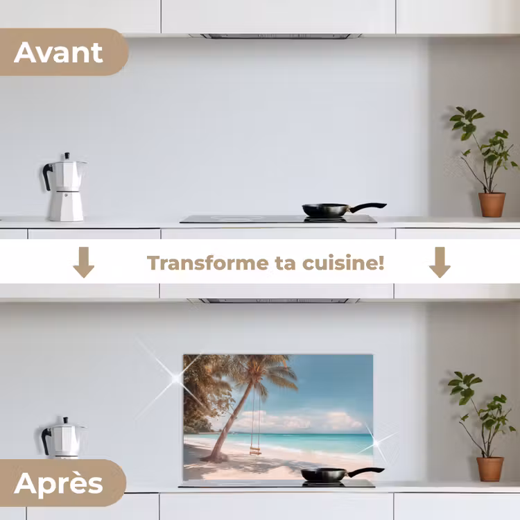 Fond de hotte - Palmier - Balançoire - Plage - Air — 7