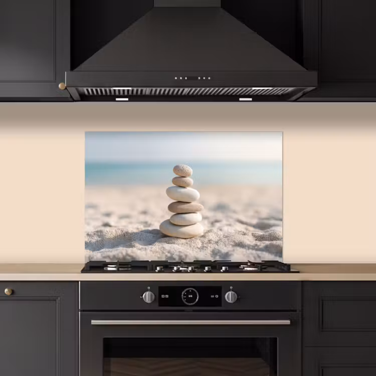 Fond de hotte - Pierres - Pile - Sable - Mer — 5