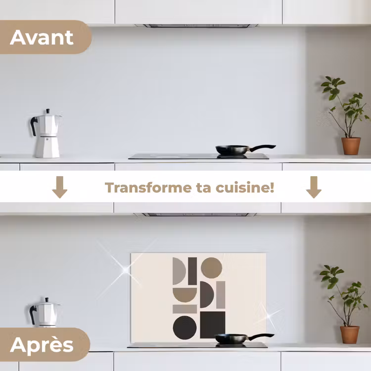 Fond de hotte - Tons naturels - Graphique - Composition verticale — 7