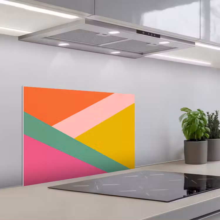 Fond de hotte - Triangles - Colorés - Abstraits — 1