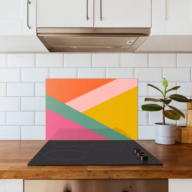 Fond de hotte - Triangles - Colorés - Abstraits — 3