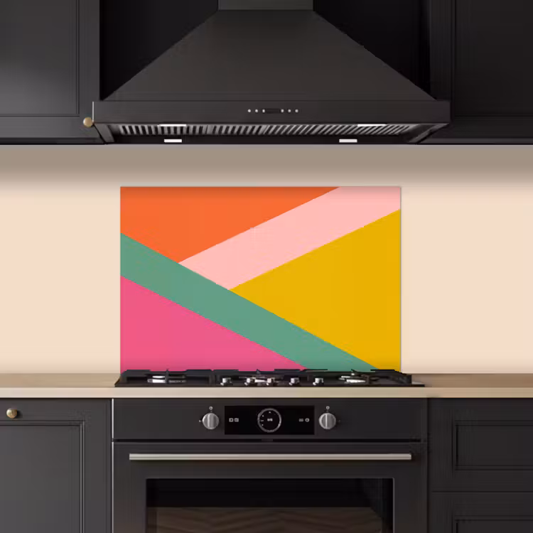 Fond de hotte - Triangles - Colorés - Abstraits — 5