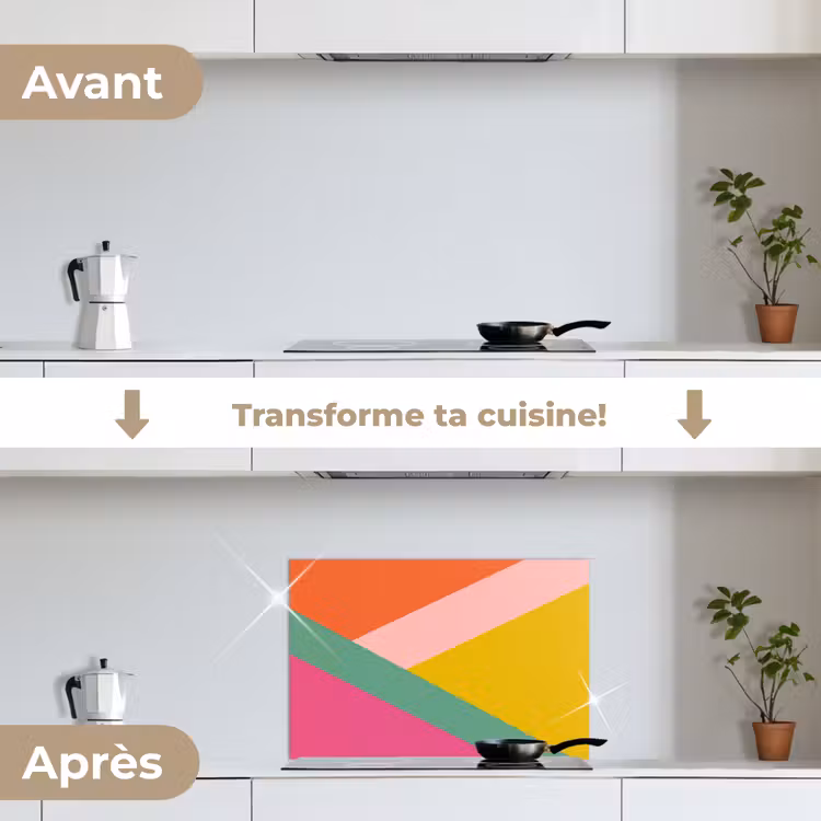 Fond de hotte - Triangles - Colorés - Abstraits — 7