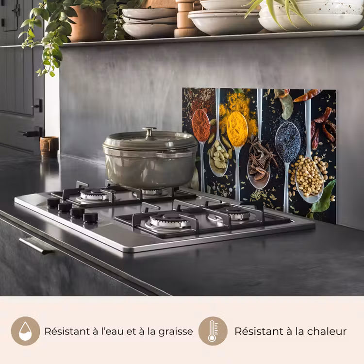 Fond de hotte - Mosaïque d'herbes et d'épices — 2