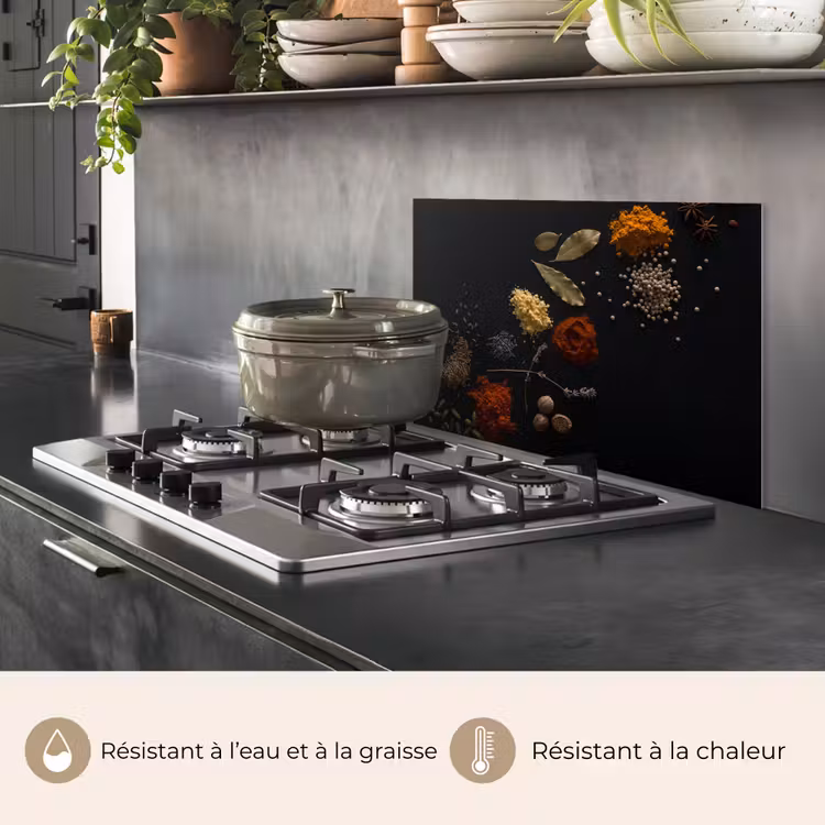 Fond de hotte - Herbes - Noirs - Épices - Cuisine - Cuisson — 2