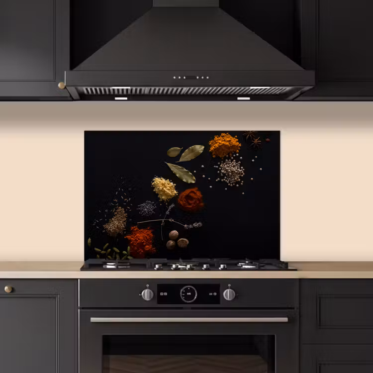 Fond de hotte - Herbes - Noirs - Épices - Cuisine - Cuisson — 5