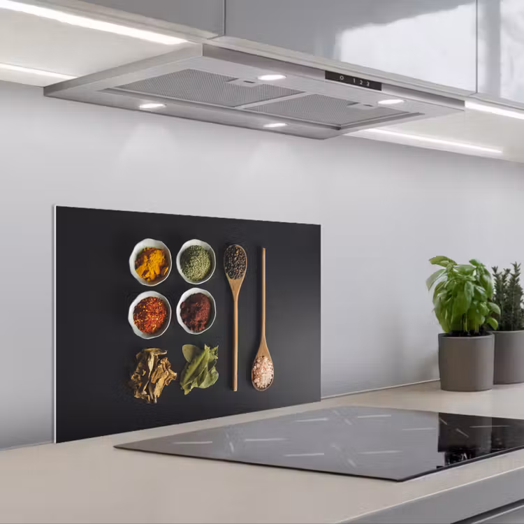 Fond de hotte - Louche - Épices - Herbes - Vert - Brun - Rustique — 1