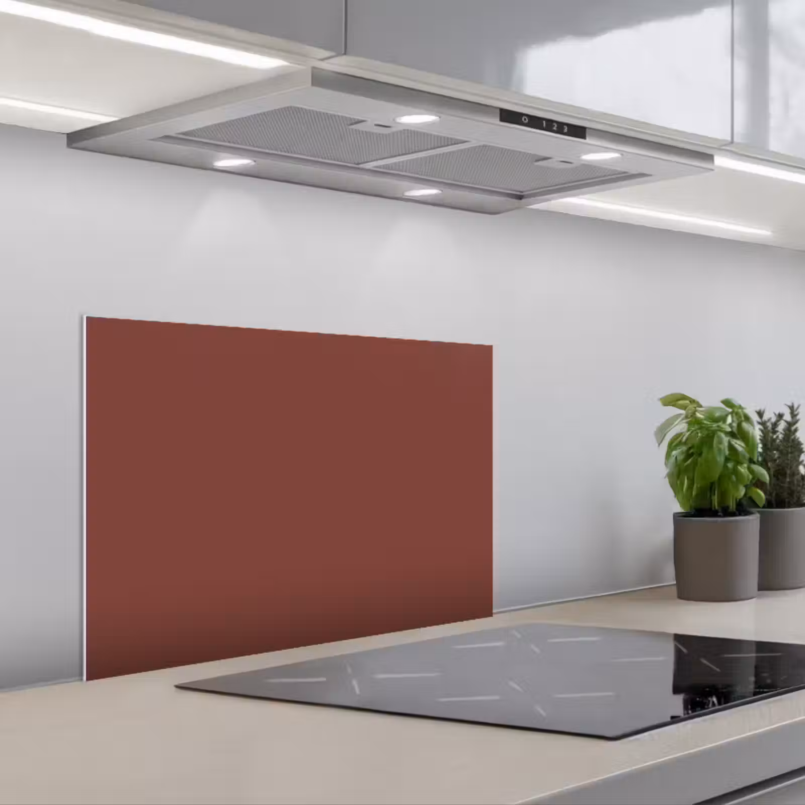 Fond de hotte - Palette - Rouge - Intérieur — 1