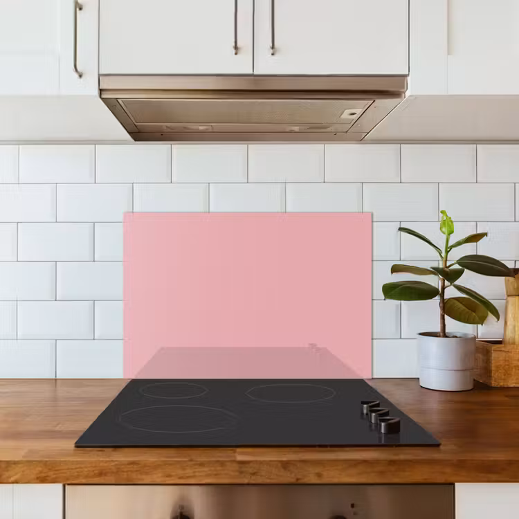 Fond de hotte - Rose - Intérieur - Solide - Couleur — 3