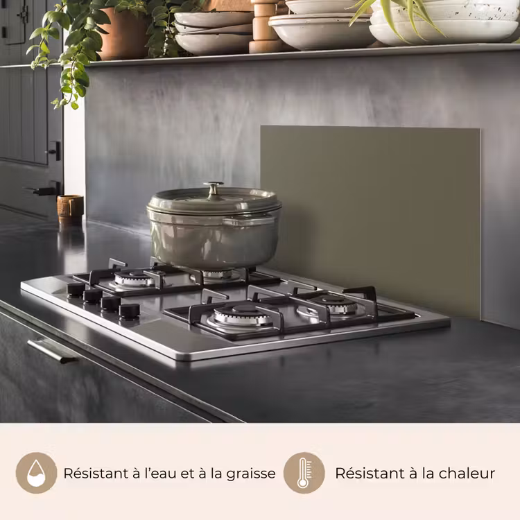 Fond de hotte - Gris - Chaud - Automne — 2