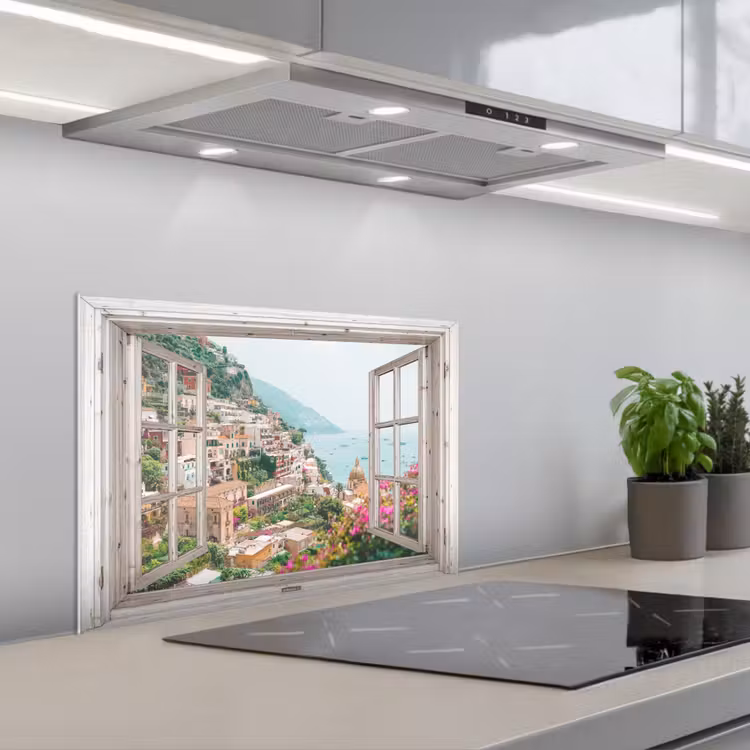 Fond de hotte - Vue sur la Méditerranée — 1