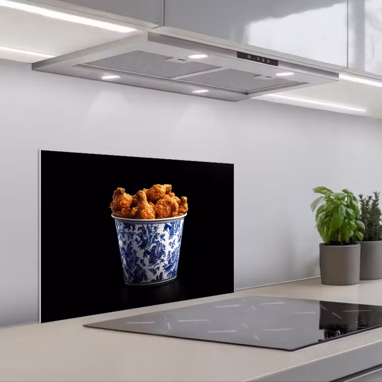 Fond de hotte - Poulet - Seau - Bleu de Delft - Tasty — 1