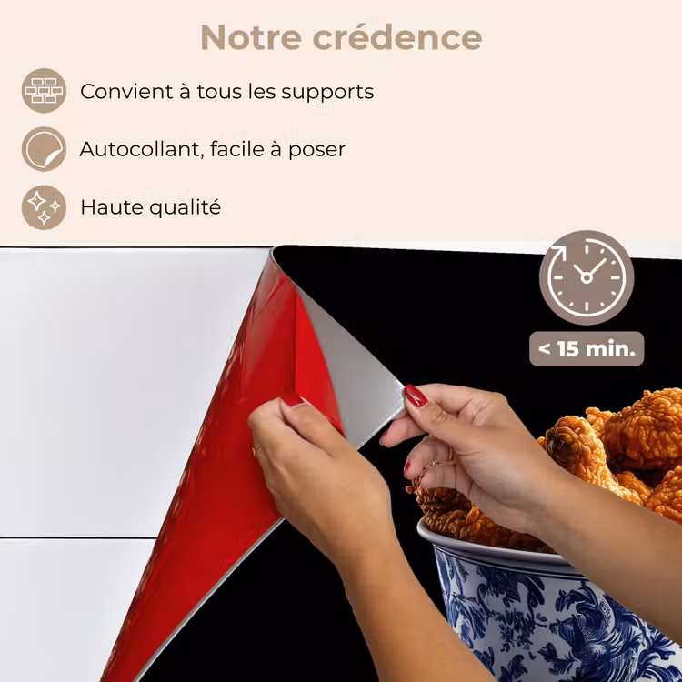 Fond de hotte - Poulet - Seau - Bleu de Delft - Tasty — 4