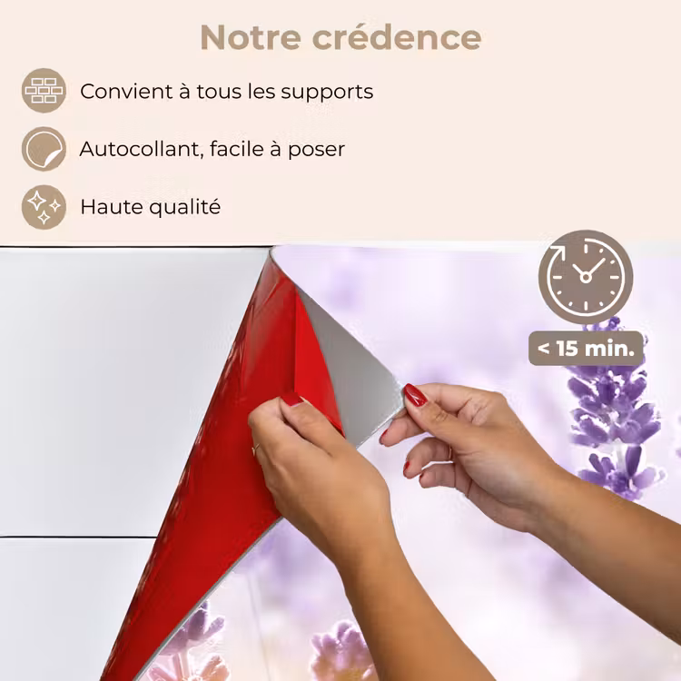 Fond de hotte - Jeu de la lumière lavande — 4