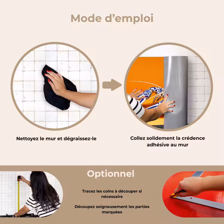 Fond de hotte - Homard - Bleu de Delft - Bouclier - Dur - Orange — 6