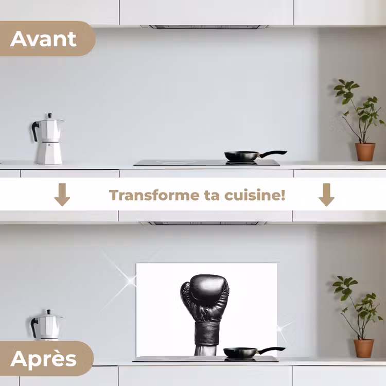 Fond de hotte - Gant de boxe - Noir - Main — 7
