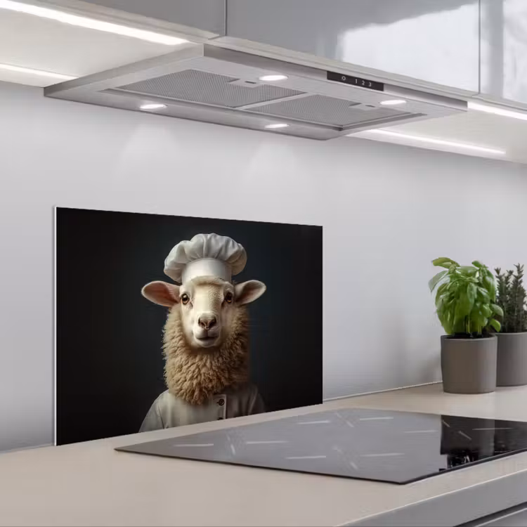 Fond de hotte - Mouton - Laine - Cuisine — 1