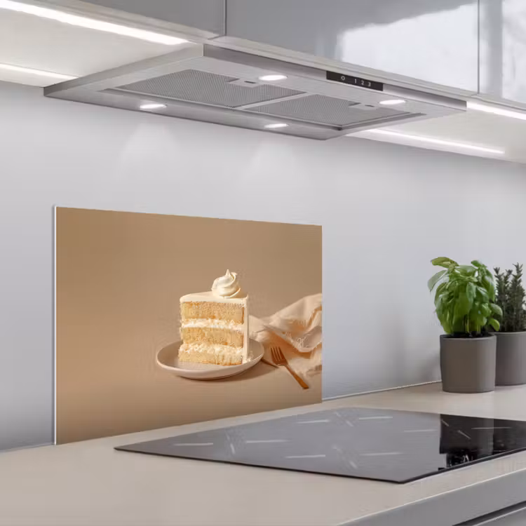 Fond de hotte - Gâteau à la vanille - Gâteau - Crémeux — 1