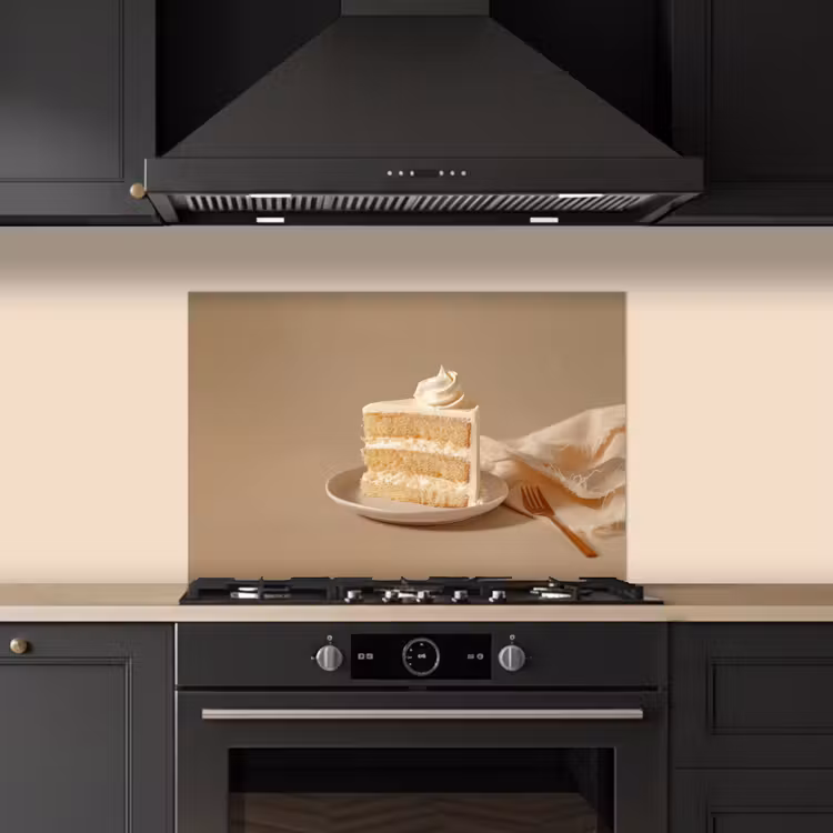 Fond de hotte - Gâteau à la vanille - Gâteau - Crémeux — 5