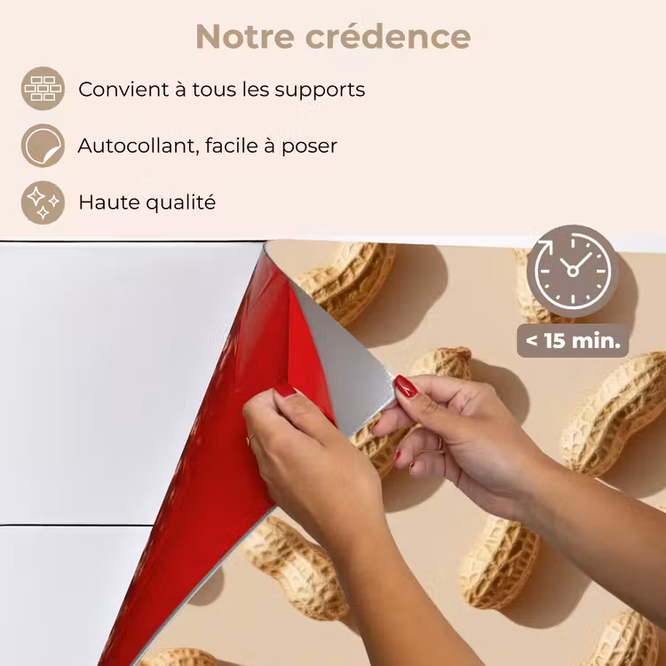 Fond de hotte - Peanuts - Motif - Beige — 4