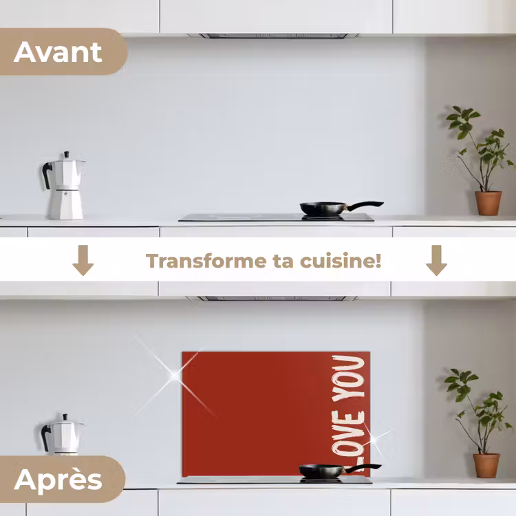 Fond de hotte - Slant - Loveyou - Rouge — 7