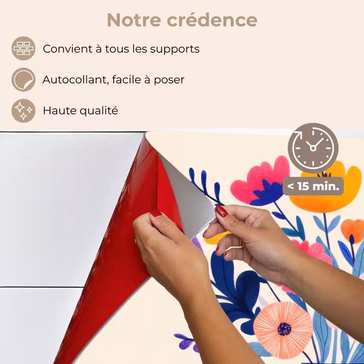 Fond de hotte - Vase - Fleurs - Bouquet — 4