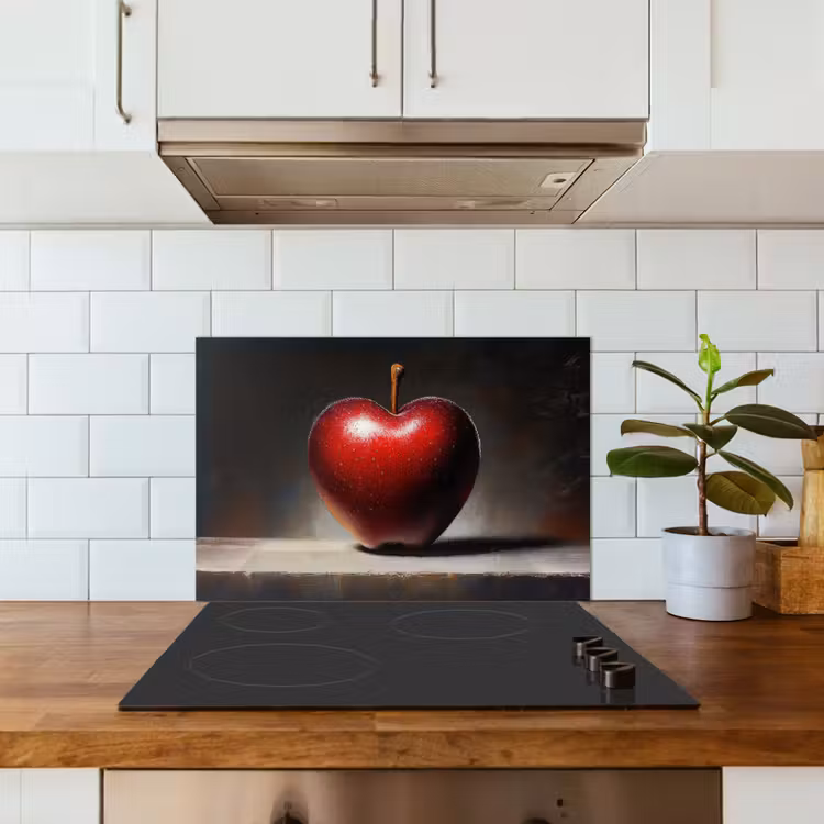Fond de hotte - Pomme - Coeur - Rouge — 3