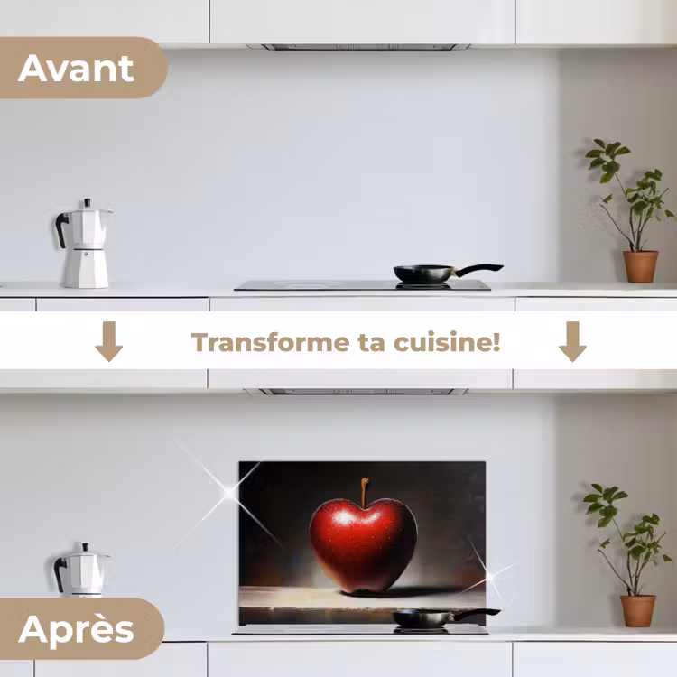 Fond de hotte - Pomme - Coeur - Rouge — 7