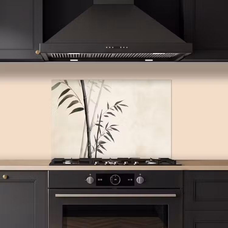 Fond de hotte - Japandi - Bambou - Beige — 5