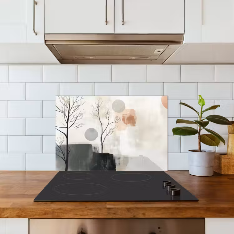 Fond de hotte - Wabi sabi - Beige - Plante — 3